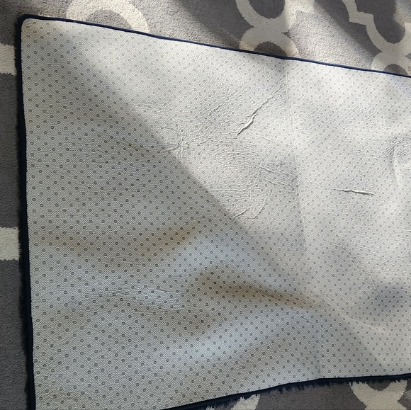 6×4 Blue Shag Rug - Picture 4 of 5